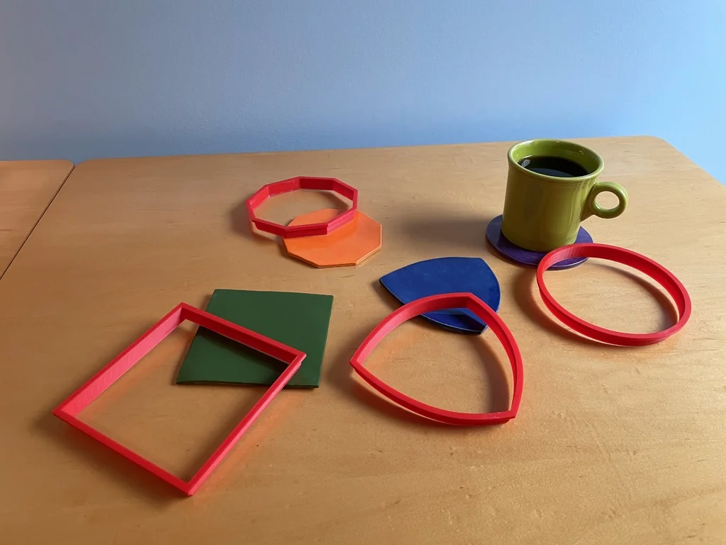 Керамические подставки Montessori