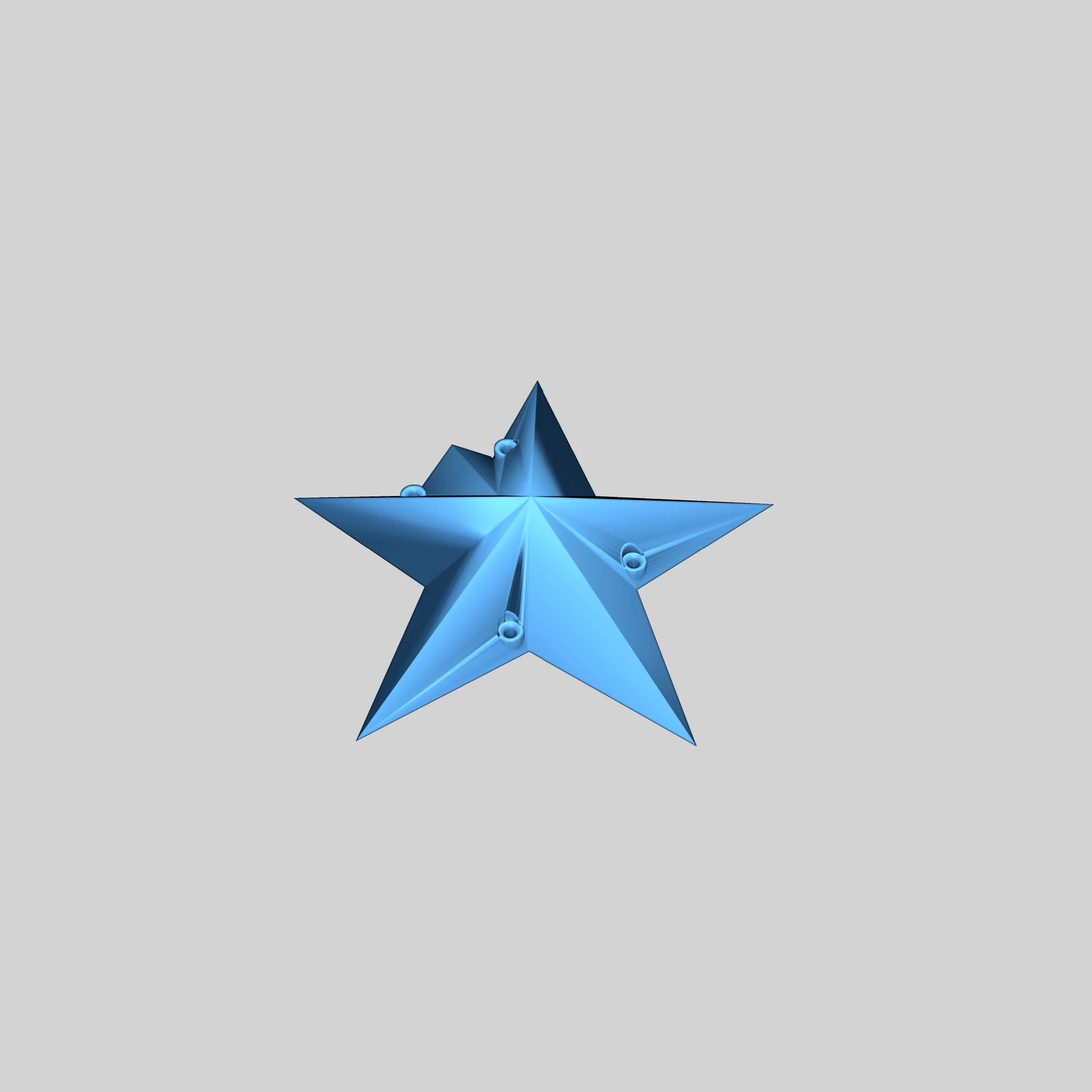 Звезда для рождественской елки