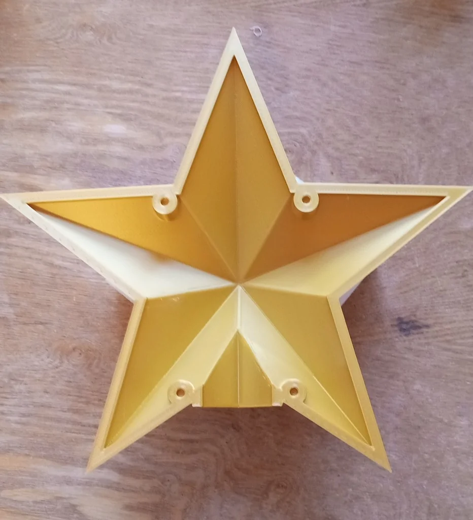 Звезда для рождественской елки