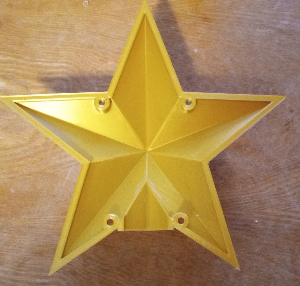 Звезда для рождественской елки