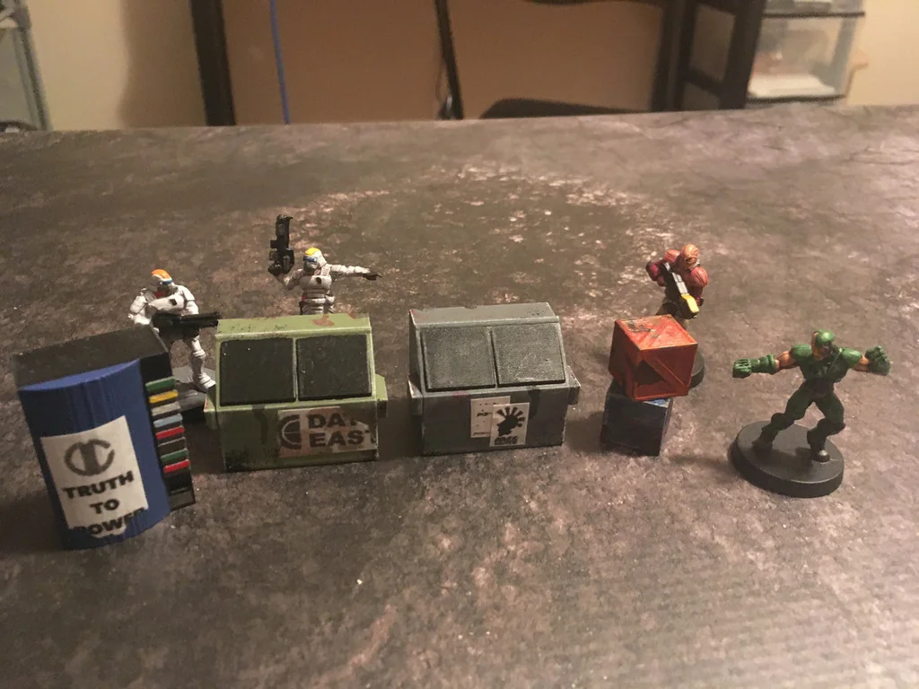 Уличные элементы для киберпанка/Шадоунрана