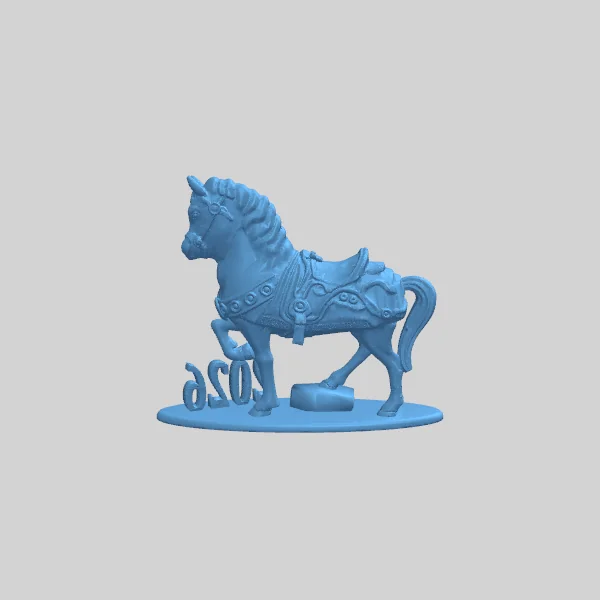 3D Модель Лошади 2026