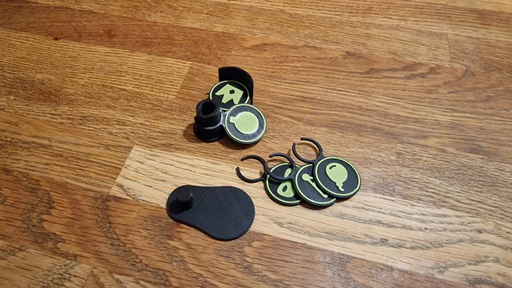 Маркер для бокалов и держатель (8 шт.)