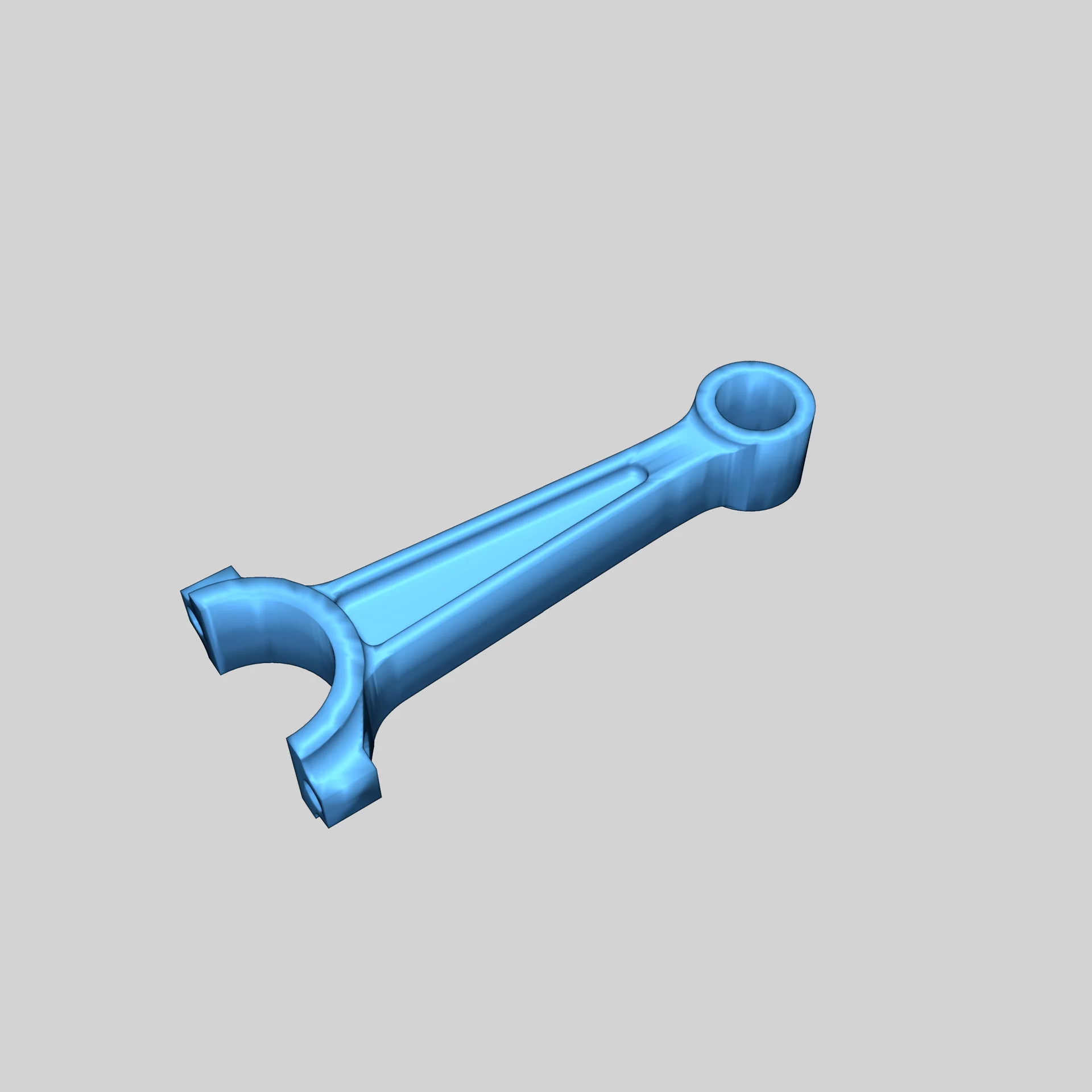 3D модель поршня и шатунов для печати