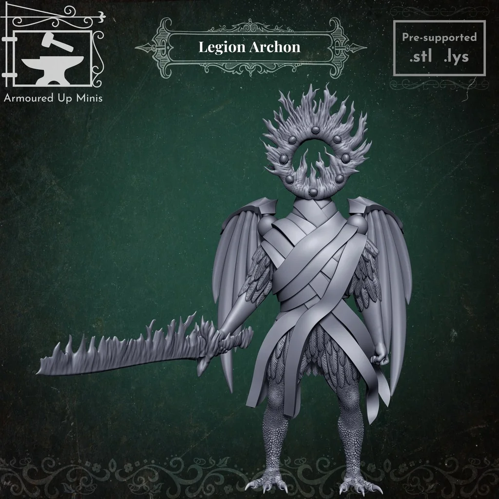 Миниатюра Legion Archon для настольных RPG