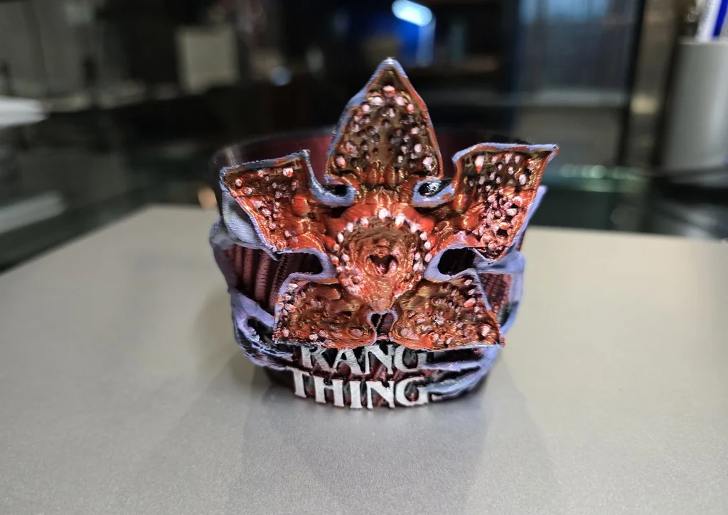 Файла для стакана в стиле Stranger Things