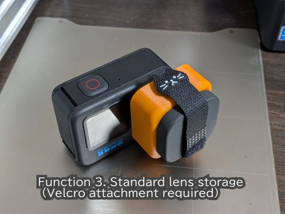 Крышка и ключ для линзы GoPro Max Lens Mod v1