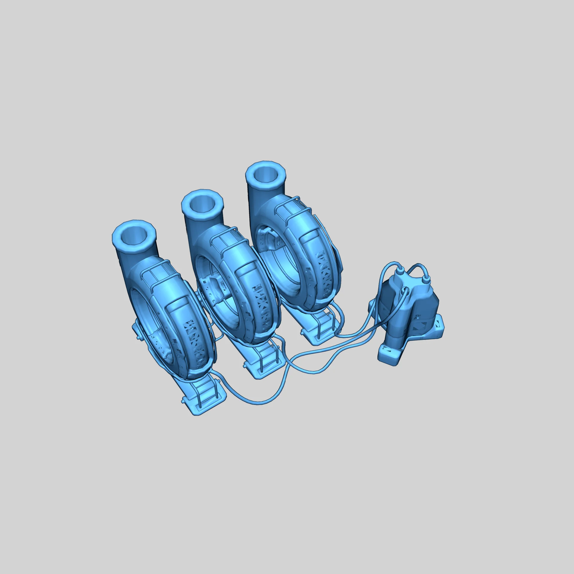 Модель Machine 0 из No Man's Sky