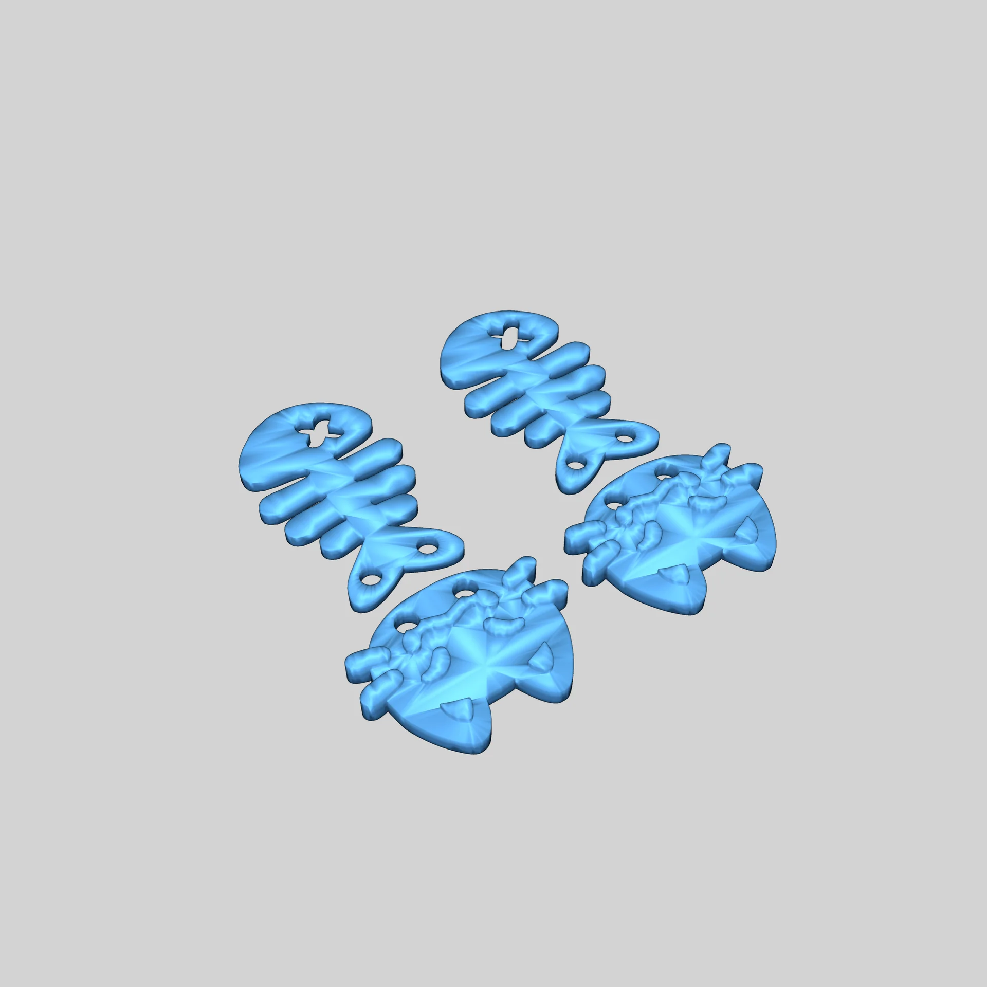 Серьги и булавки в форме котиков