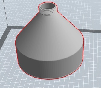 Воронка для двигателя Toyota 1FZ-FE