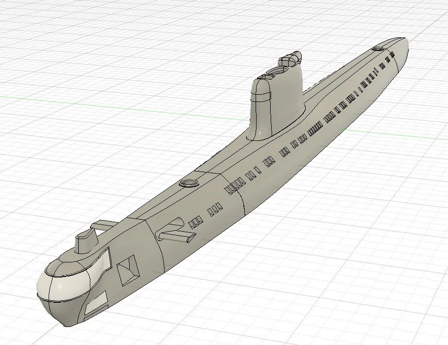 Подводная лодка проект 641 "Фоксотрот"