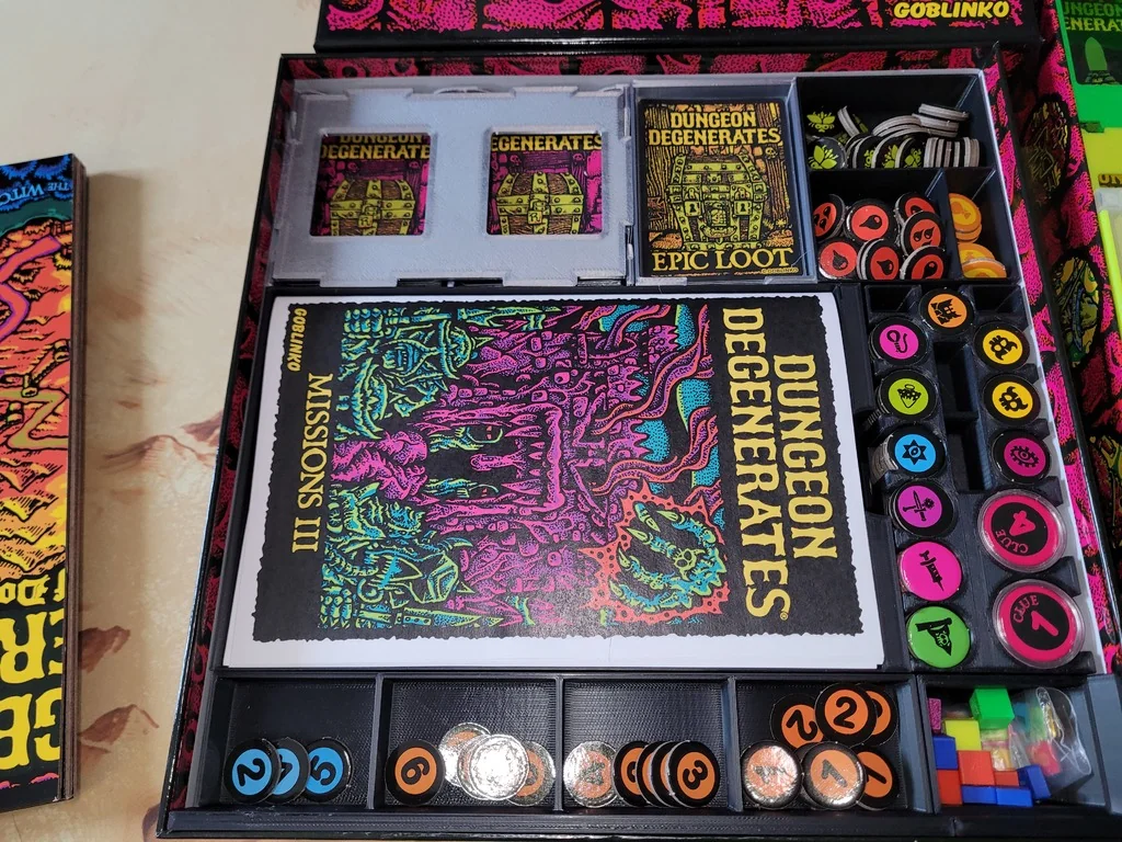 Хранение Dungeon Degenerates и его дополнений