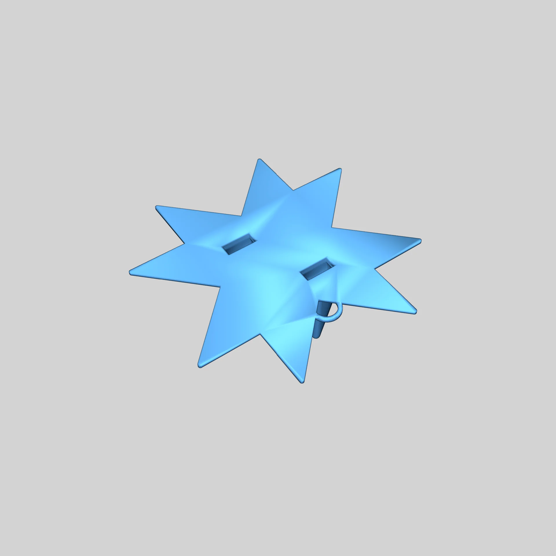 Датская рождественская звезда - без поддержки