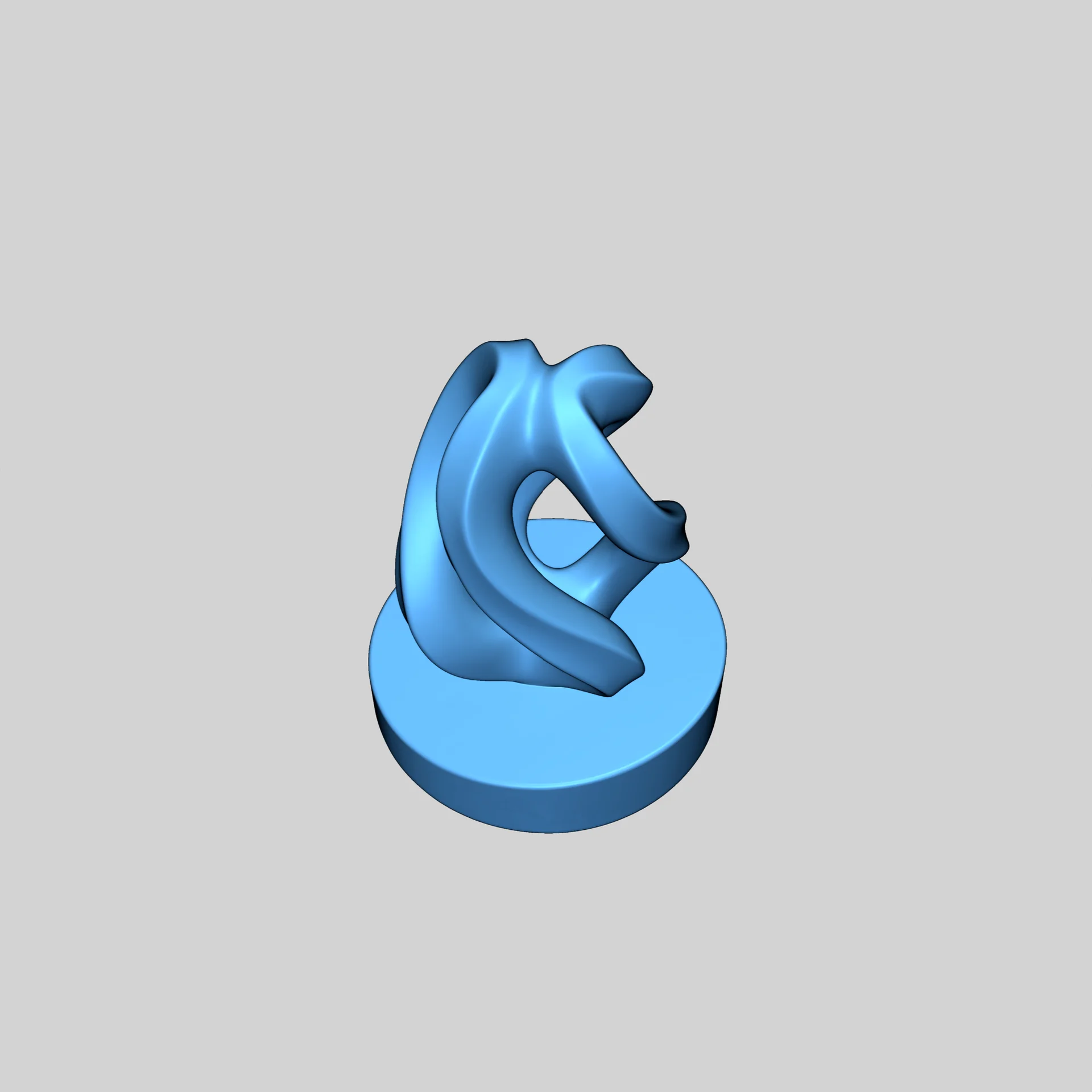 Скульптура Бесконечная Петля | Современный Геометрический Декор