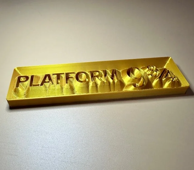 Платформа 9 3/4 для 3D-печати