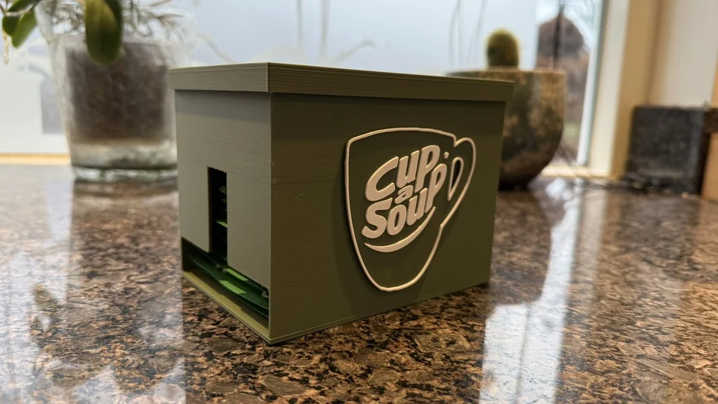 Диспенсер для Cup-A-Soup: Органайзер для пакетов