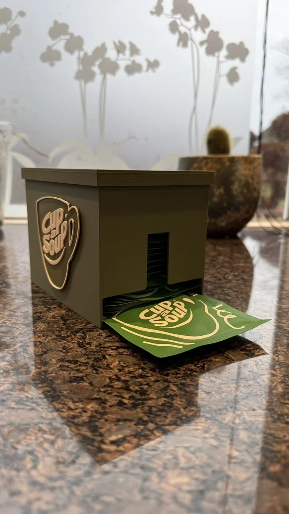 Диспенсер для Cup-A-Soup: Органайзер для пакетов