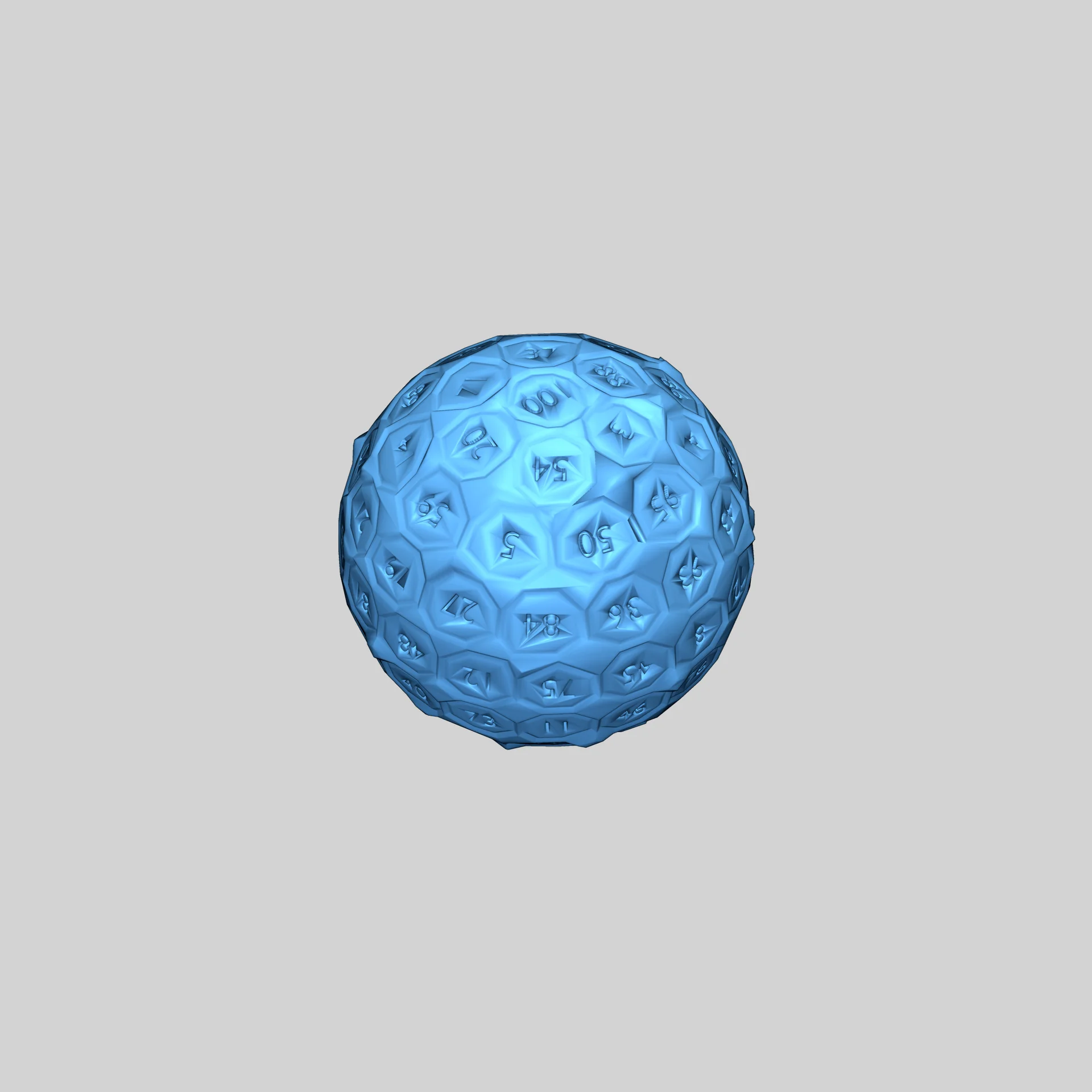 100-гранный кубик