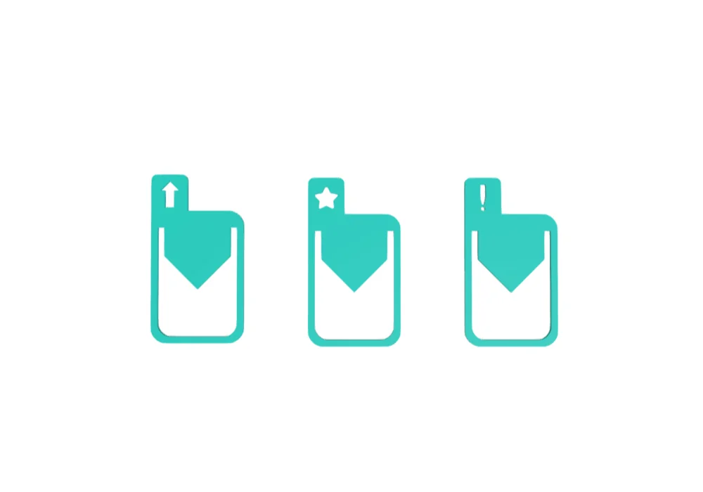 Модель скрепок для бумаги