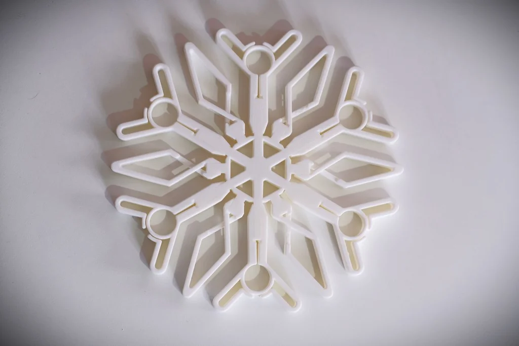 Магнитный снежинка-зажим для пакетов