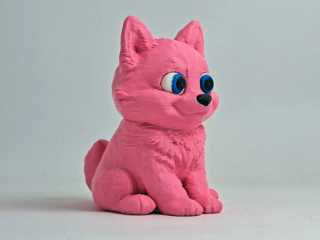 Милая модель собаки Хаски - версия без AMS