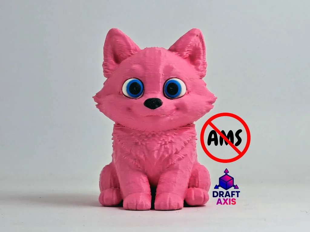 Милая модель собаки Хаски - версия без AMS