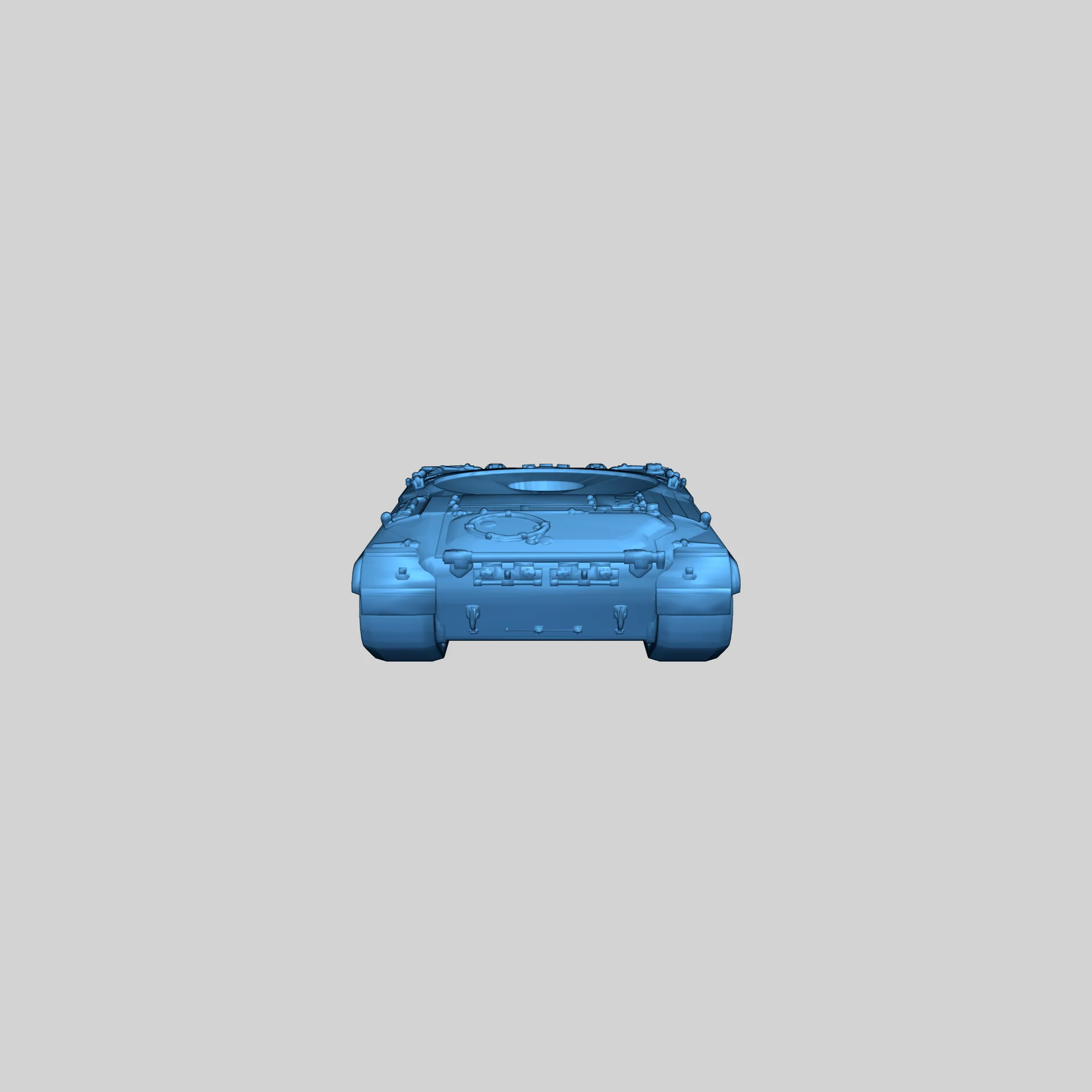 3D Модель Объекта 757А в Масштабe 1:100