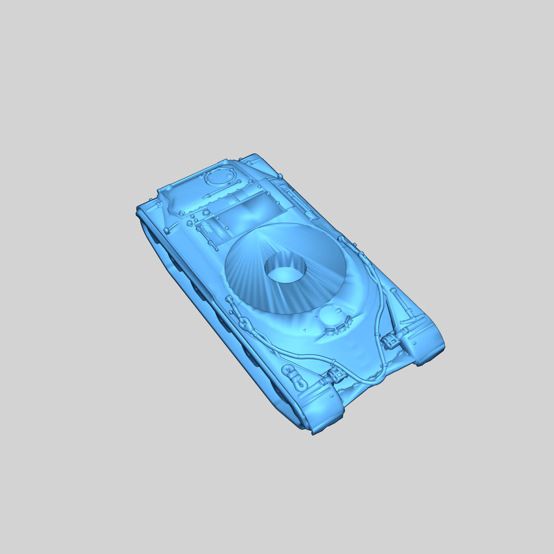 3D Модель Объекта 757А в Масштабe 1:100