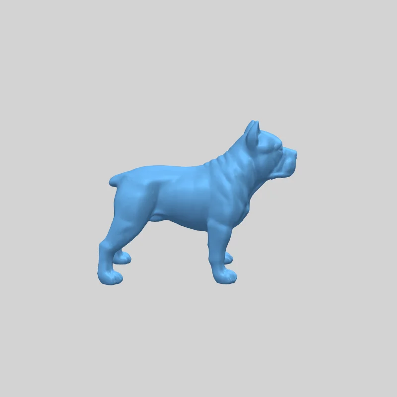 Фигурка собаки породы питбуль