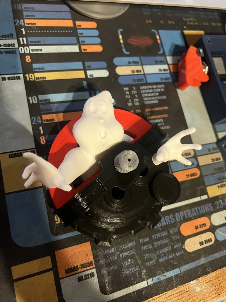 Логотип Ghostbusters с циклотронами