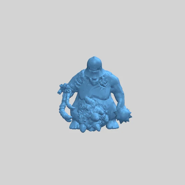 Grimdark Plague Glutton - Миниатюра 32mm