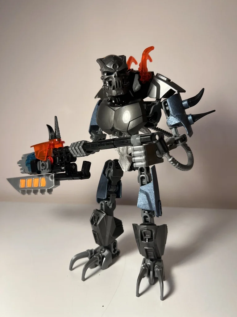 Прототип доспехов воина черепа