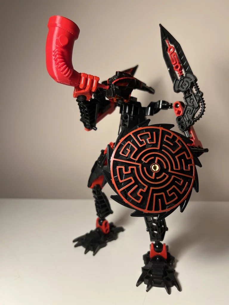 Модель Скралл Войны Рог v.2