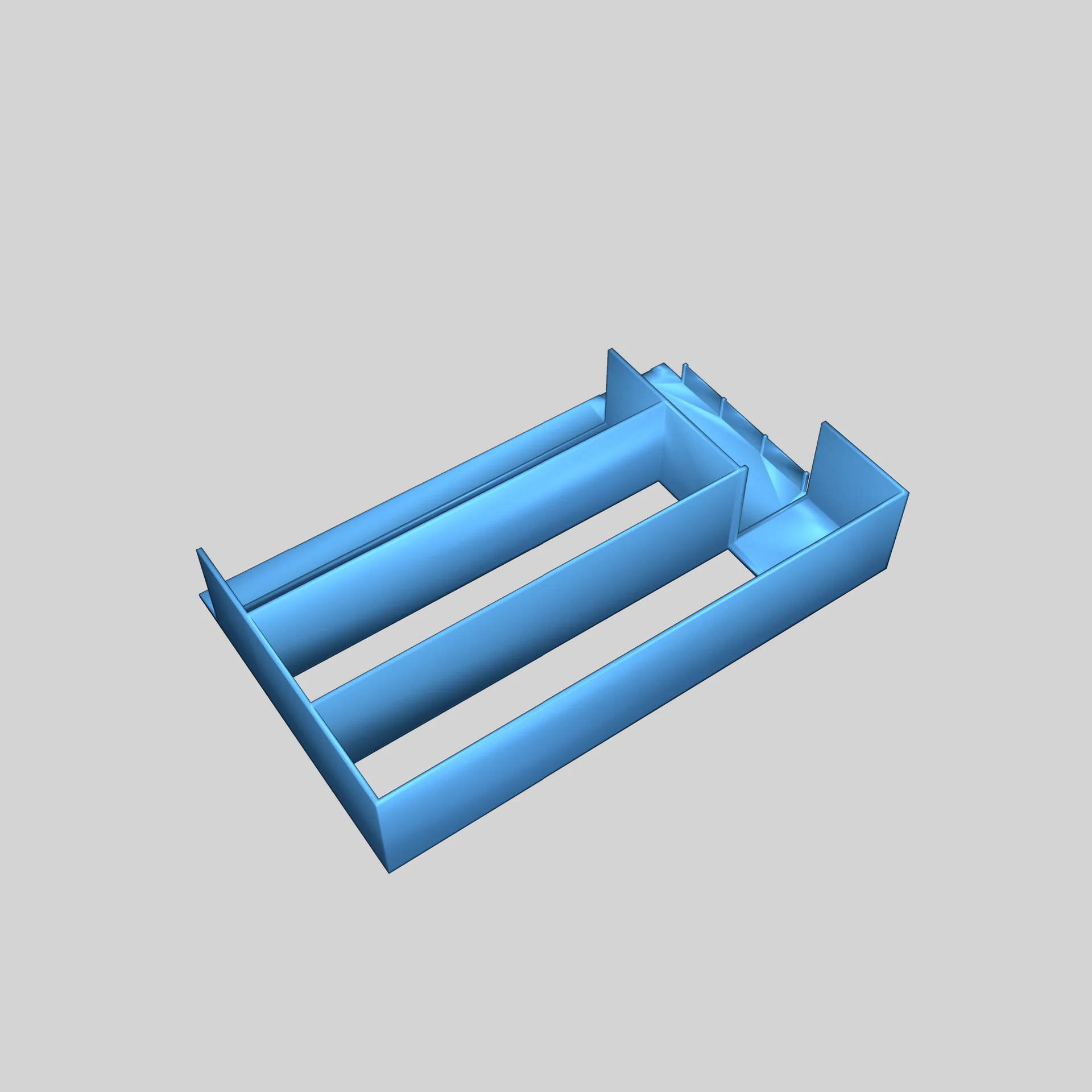 3D Модель Супермаркета (Z-масштаб)
