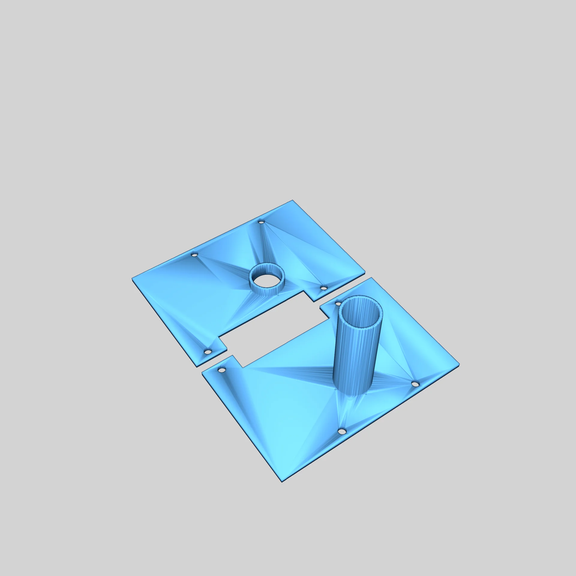 Экспериментальная модель прямоугольной трубы-трубы 5