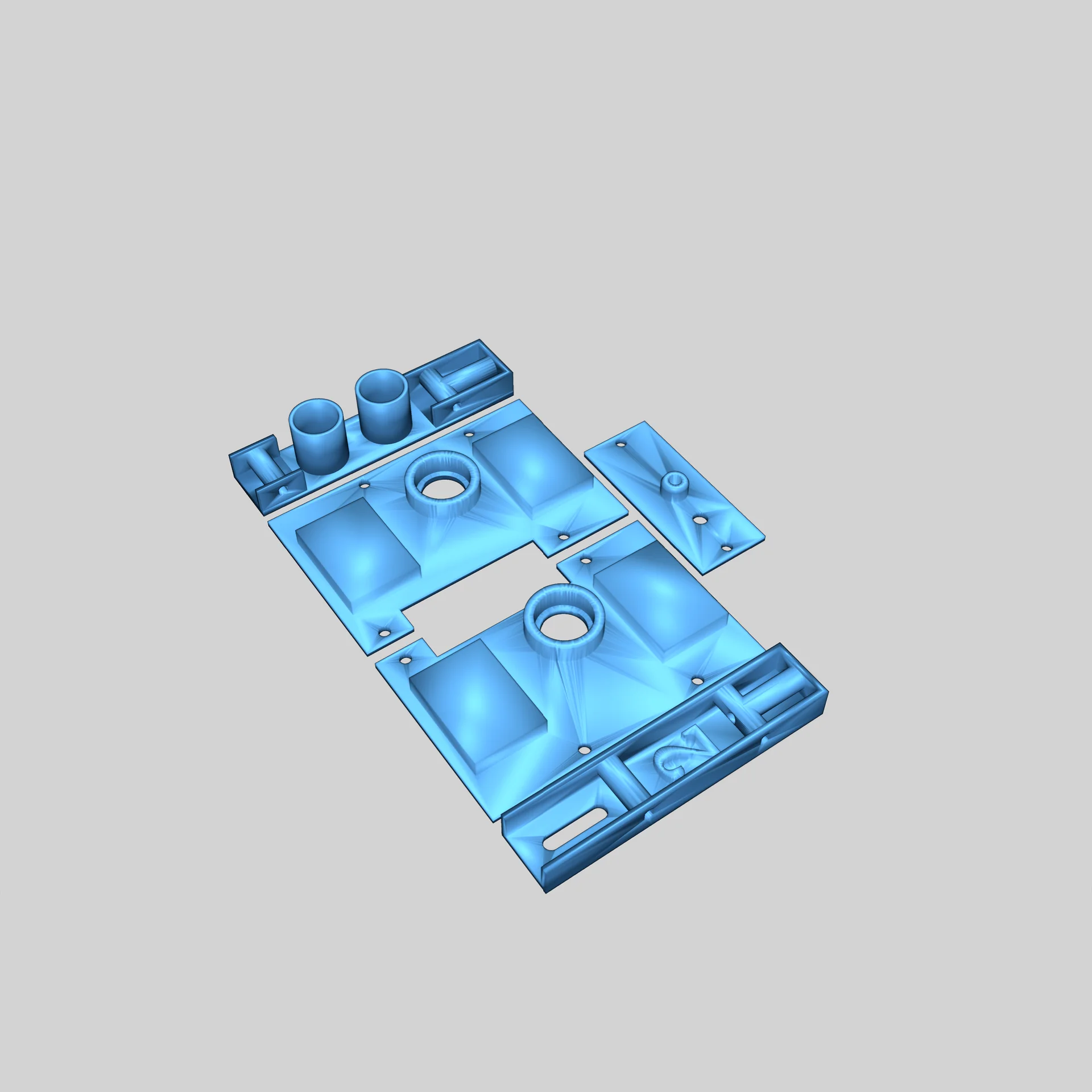 Экспериментальная модель прямоугольной трубы-трубы 5