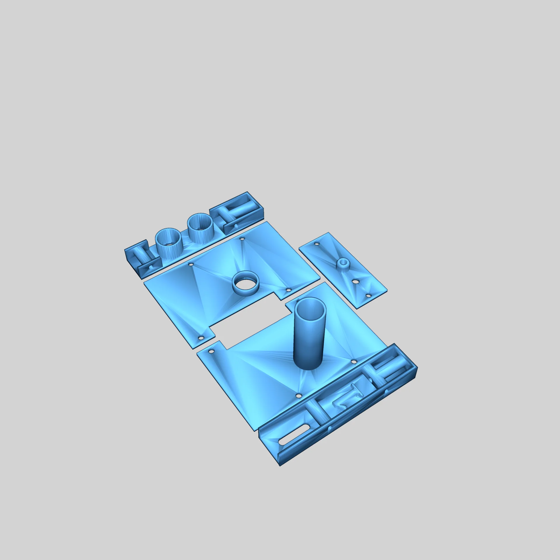 Экспериментальная модель прямоугольной трубы-трубы 5