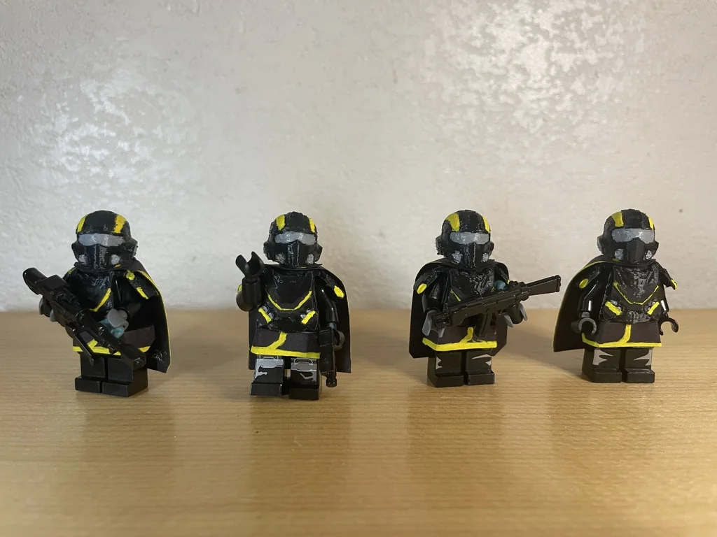 Лего броня Helldivers 2