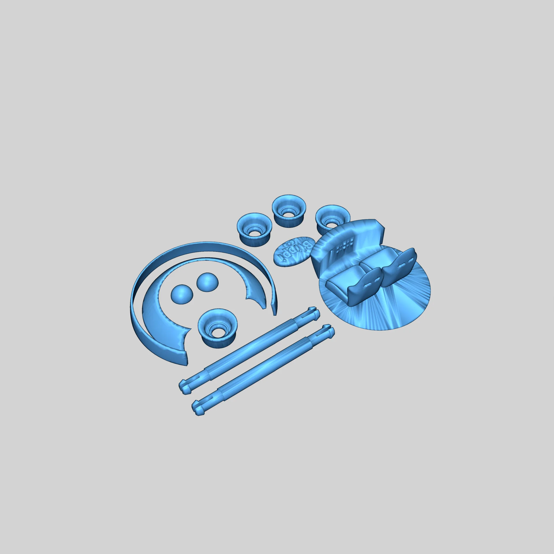 Модель Blippi Mobile для 3D-печати