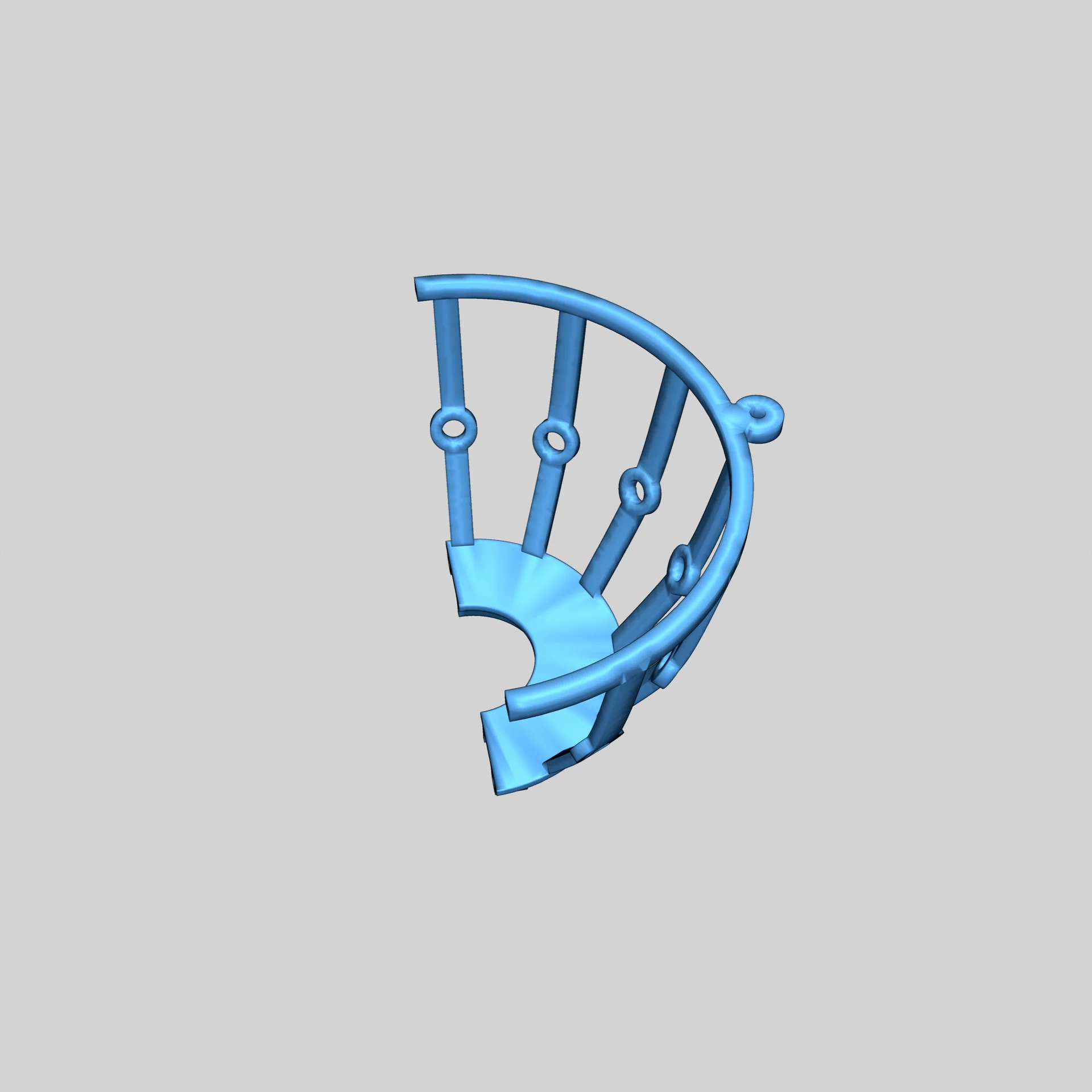 Лампа из оливковой чаши