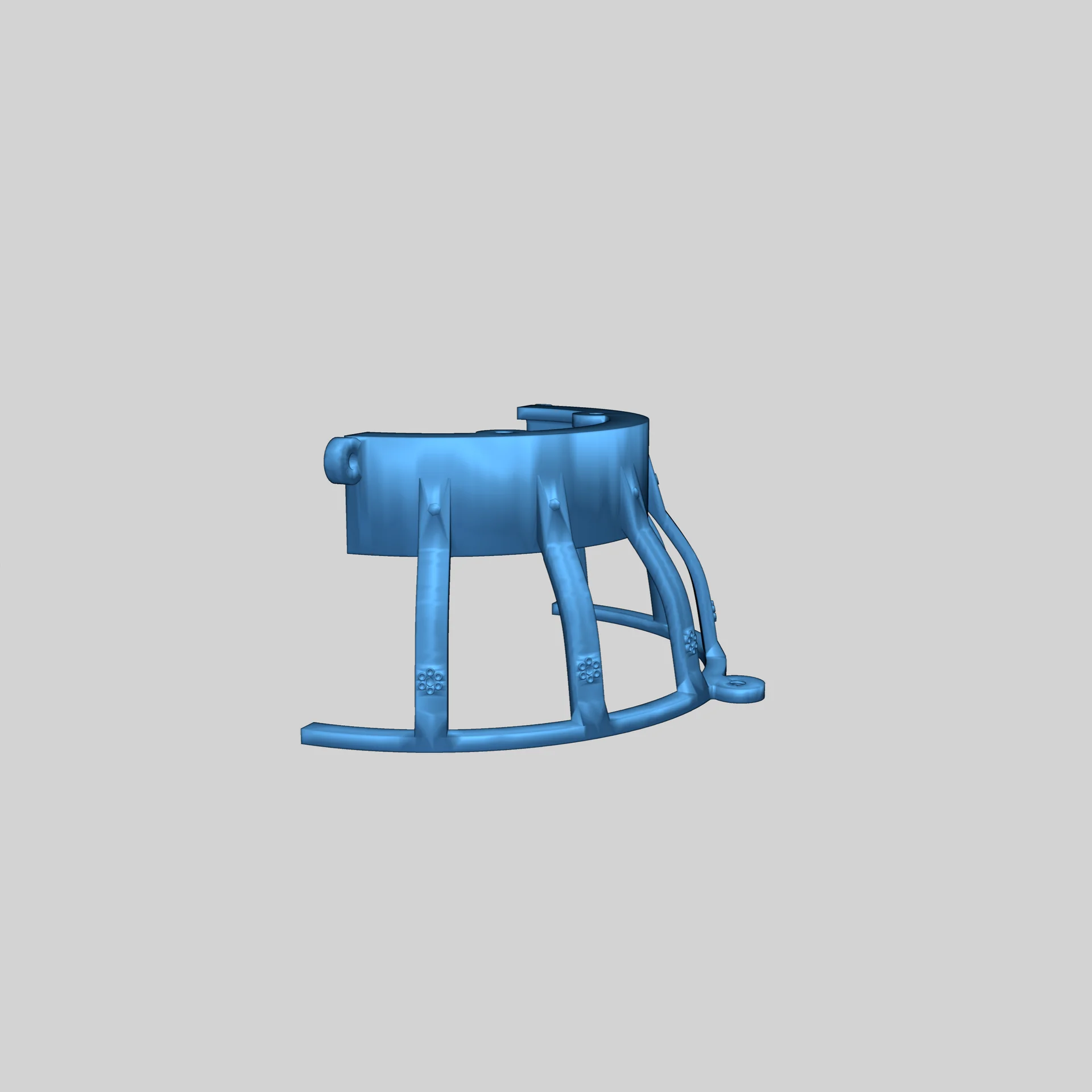 Лампа из оливковой чаши