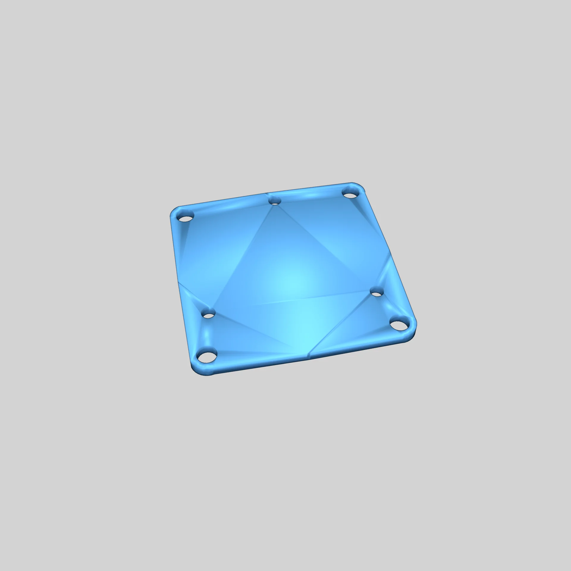 Лампа из оливковой чаши