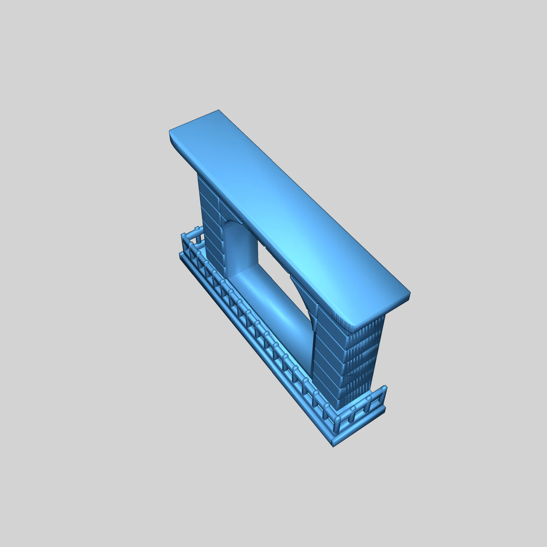 Миниатюрная рождественская каминная полка