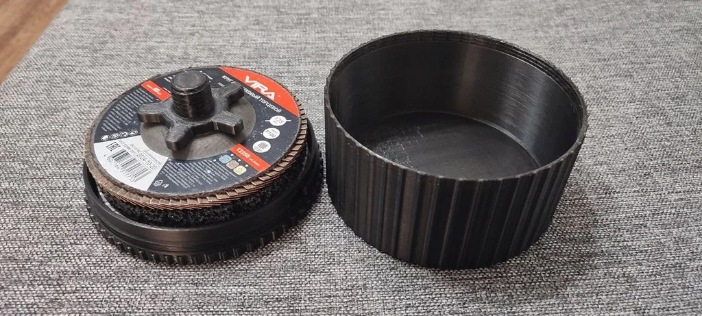 Коробка для дисков углошлифовальной машины 125 мм