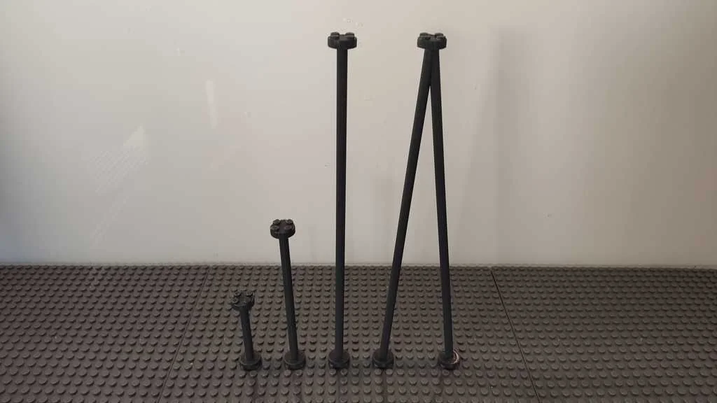 Подставки и столбы для Lego Coaster