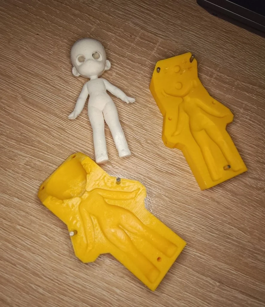 Фигура Chibi Base Body для BJD кукол