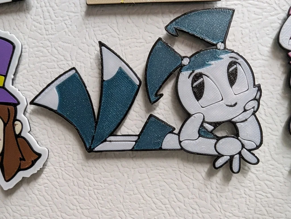 3D-модель Дженни из "Моя жизнь как подростковый робот"