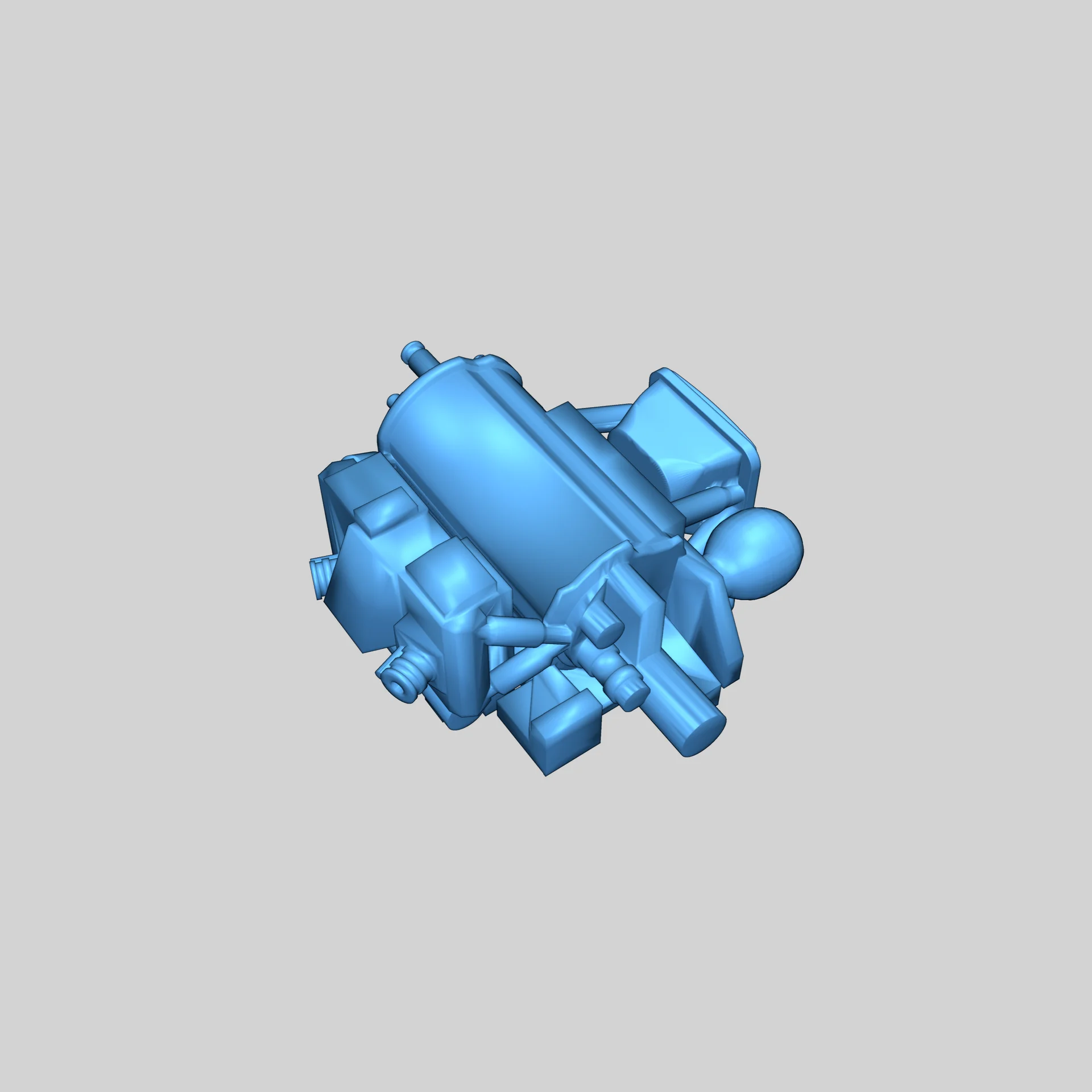 3D Модель Марсохода Perseverance (Артикулированный)