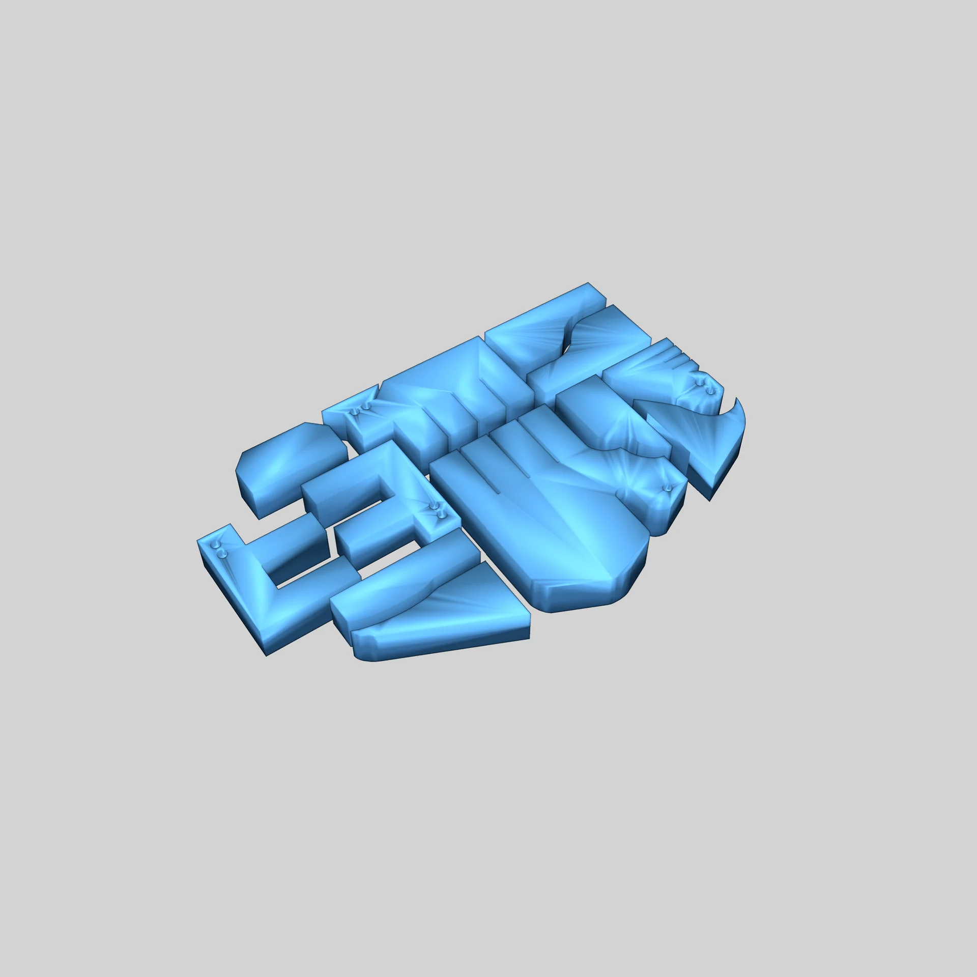 Переработанная модель рождественской головоломки