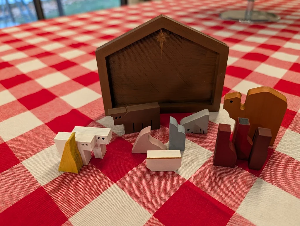 Переработанная модель рождественской головоломки